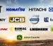 Best Construction Equipment Brands for Africa logos.