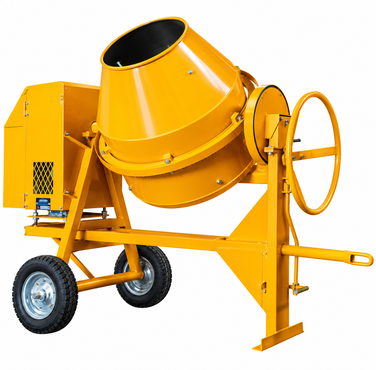 Concrete drum mixer
