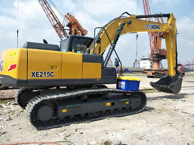 XCMG XE215C excavator.