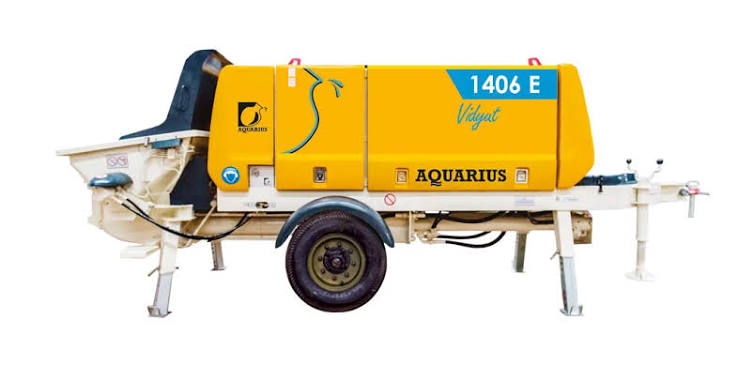 Aquarius 1406 E Stationary Concrete Pump Aquarius 1406 E Stationary Concrete Pump