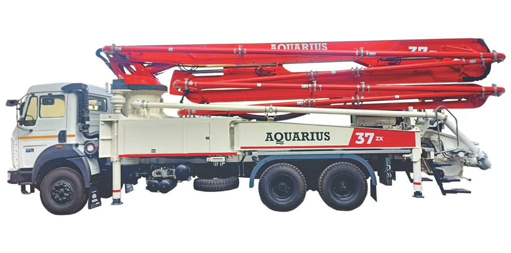 Aquarius 37 ZX Aquarius 37 ZX Concrete Boom Pump